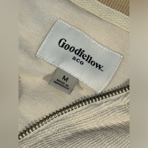 Goodfellow & Co Men's Cream Sweater Size Medium - Picture 3 of 6